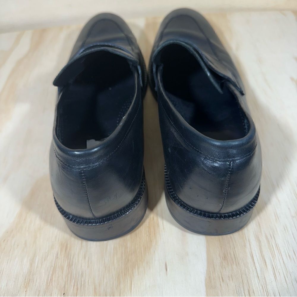 Cole Haan Nike Air Black Leather Loafers Men’s Size 11.5 - Picture 5 of 7